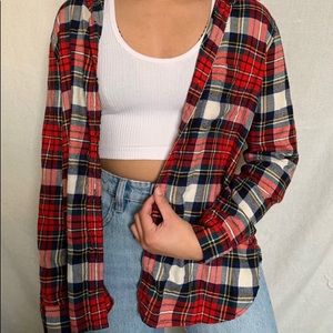 AMERICAN EAGLE PLAID FLANNEL
